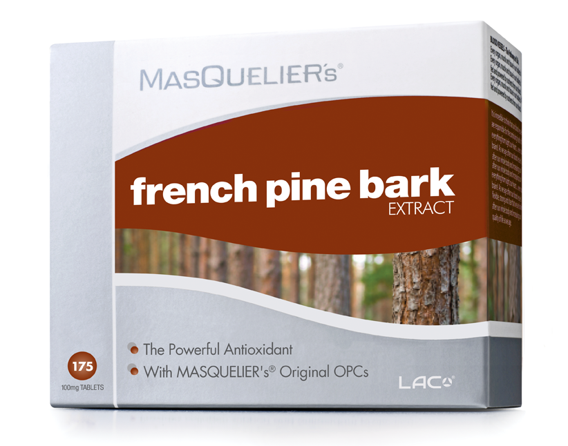 面向中国市场的产品包含MASQUELIER's® 法国松树皮萃取物
